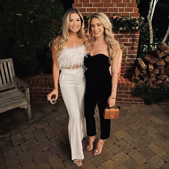 Black Express Velvet Jumpsuit - Picture 1 of 4